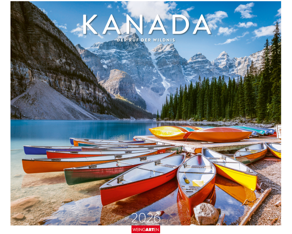 WEINGARTEN Bildkalender 2026 3312191+26 Kanada DE 55x46cm