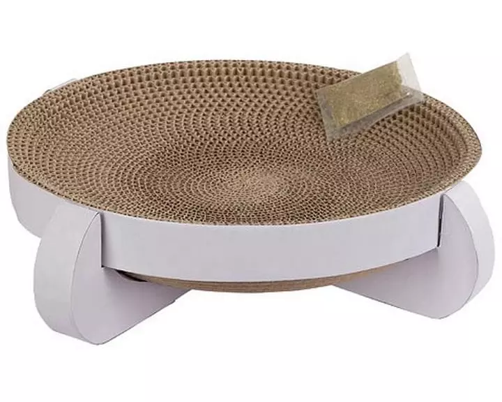 Kerbl Kratzbett Platinum 35 cm x 35 cm x 10 cm