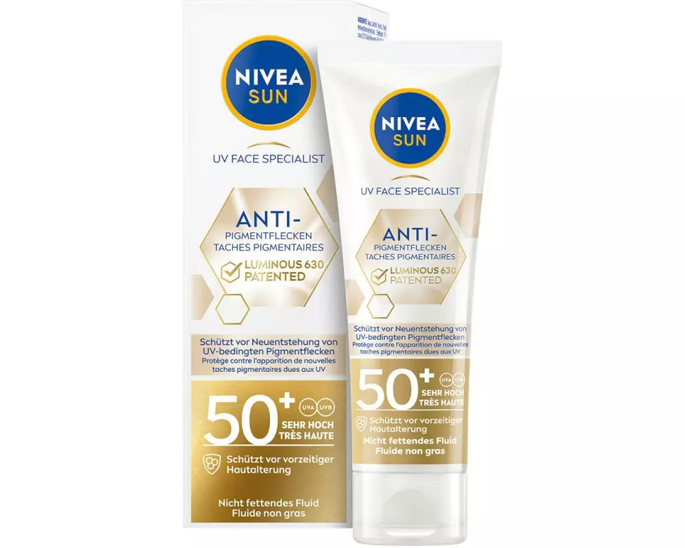 NIVEA SUN Sonnenfluid Face Luminous LSF50 40 ml