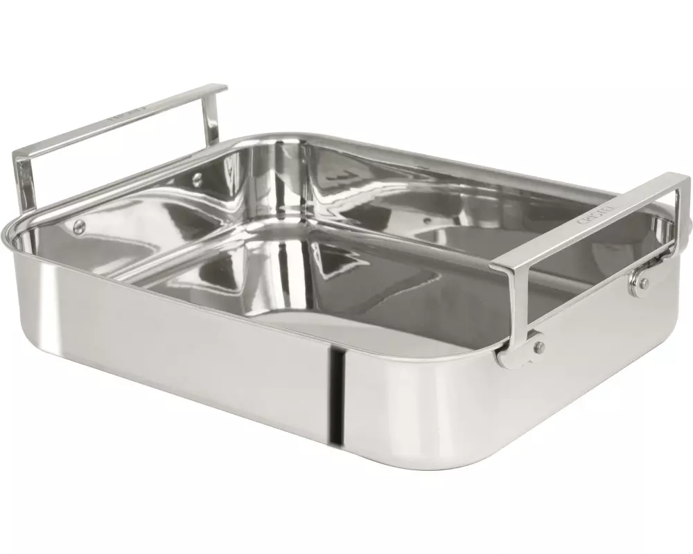 Cristel Auflaufform Eckig, Edelstahl