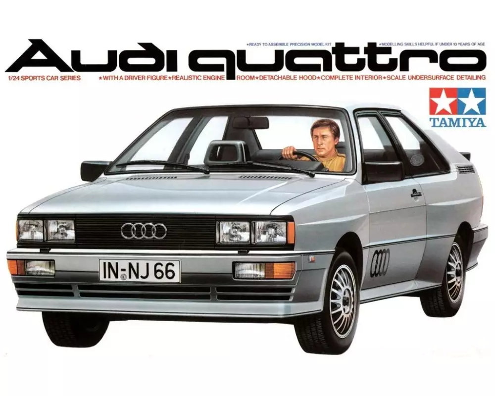 Tamiya Audi Quattro 1:24