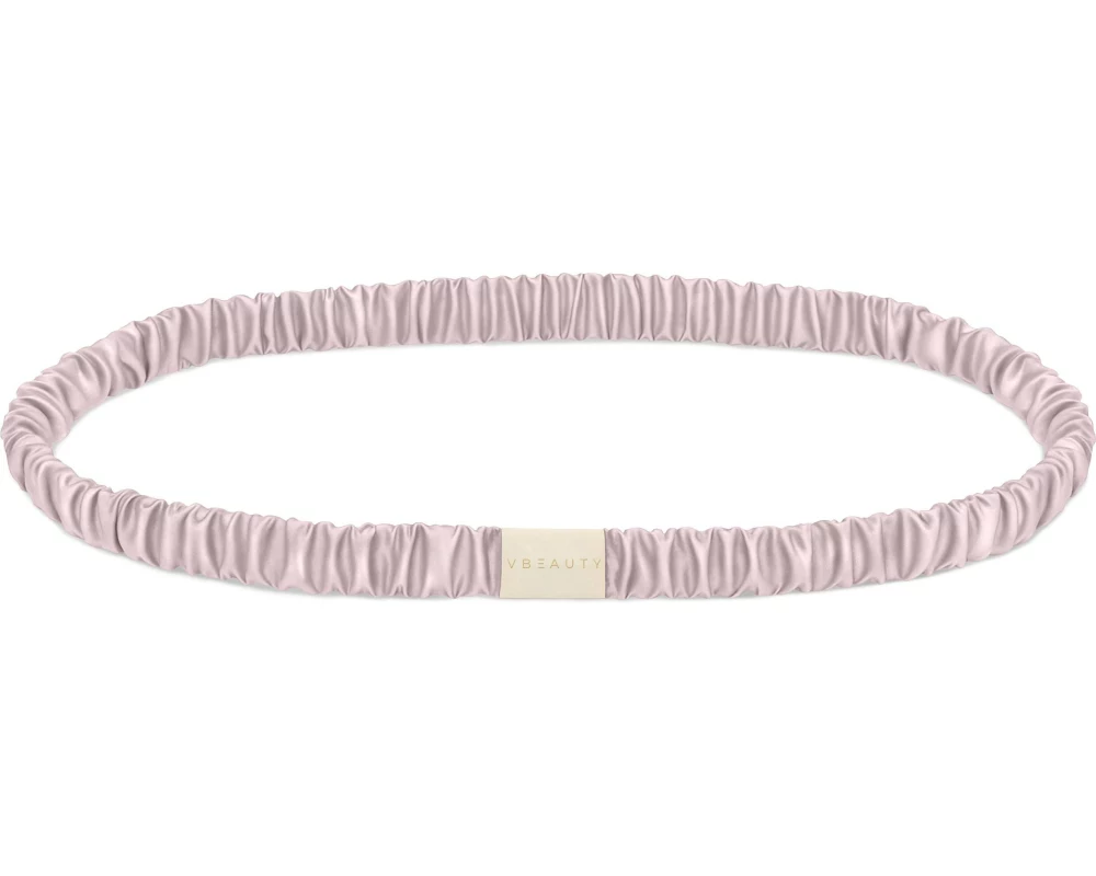 VBEAUTY Haarband Seiden Skinny Rose