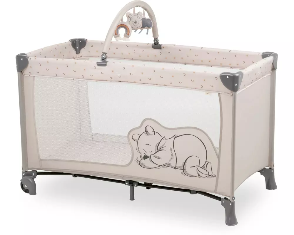 Hauck Reisebett Dream N Play Go Pooh Rainbow Beige