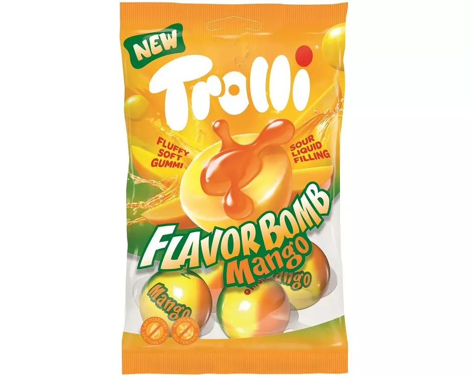 Trolli Gummibonbons Flavorbomb Mango 75 g