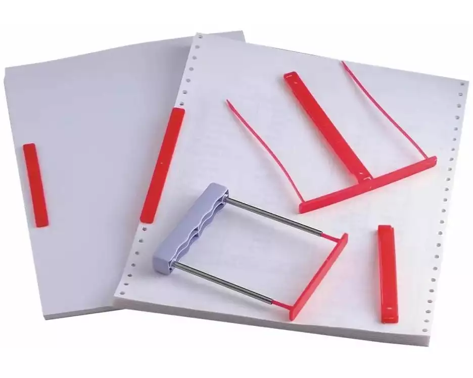 Büromaterial Archivclips mit Übertragungsgriff 100 Stück