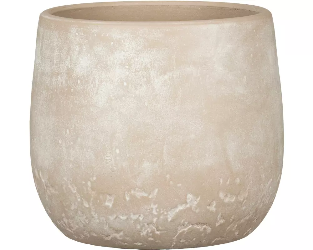 scheurich Blumentopf Dune 6.1 l, Crème