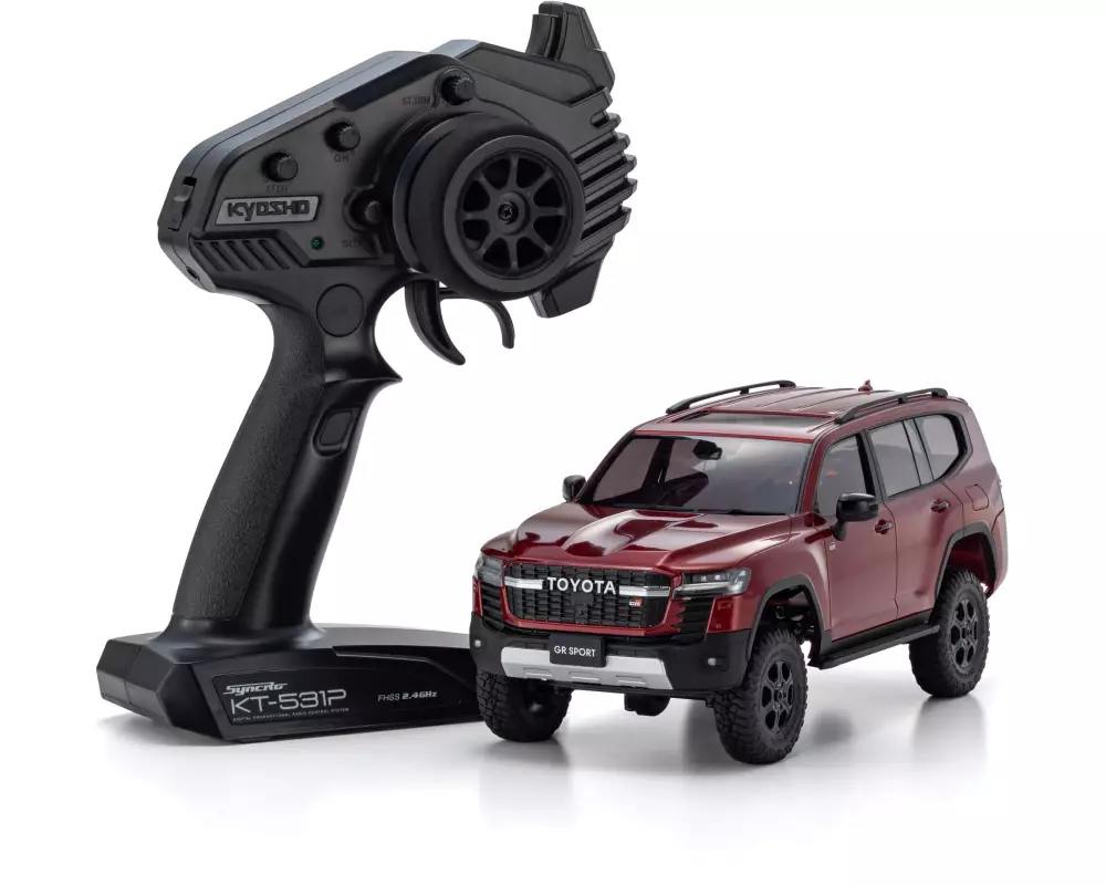 Kyosho Scale Crawler Land Cruiser GR Sports Rot, 1:18