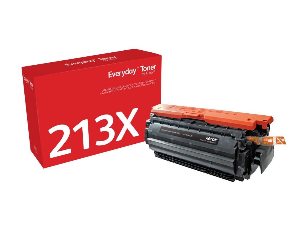 Everyday™ Schwarz Tonermodul von Xerox kompatibel mit HP 213X (W2130X), Hohe Kapazität