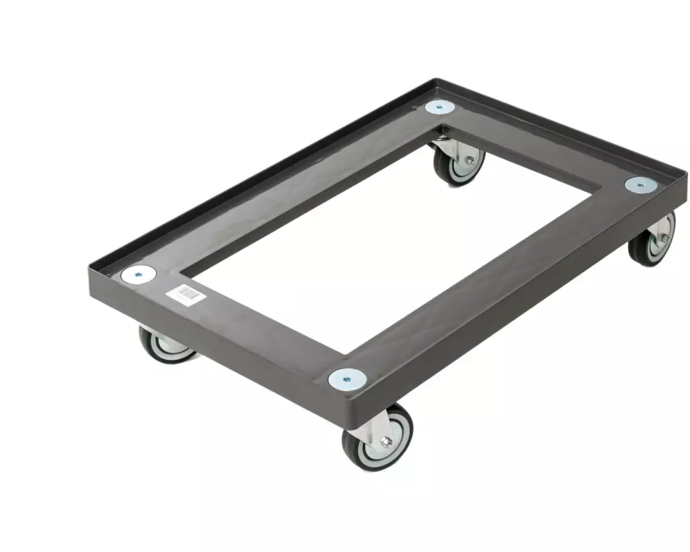 Utz Transportroller 150 kg, 600 x 400 Dunkelgrau