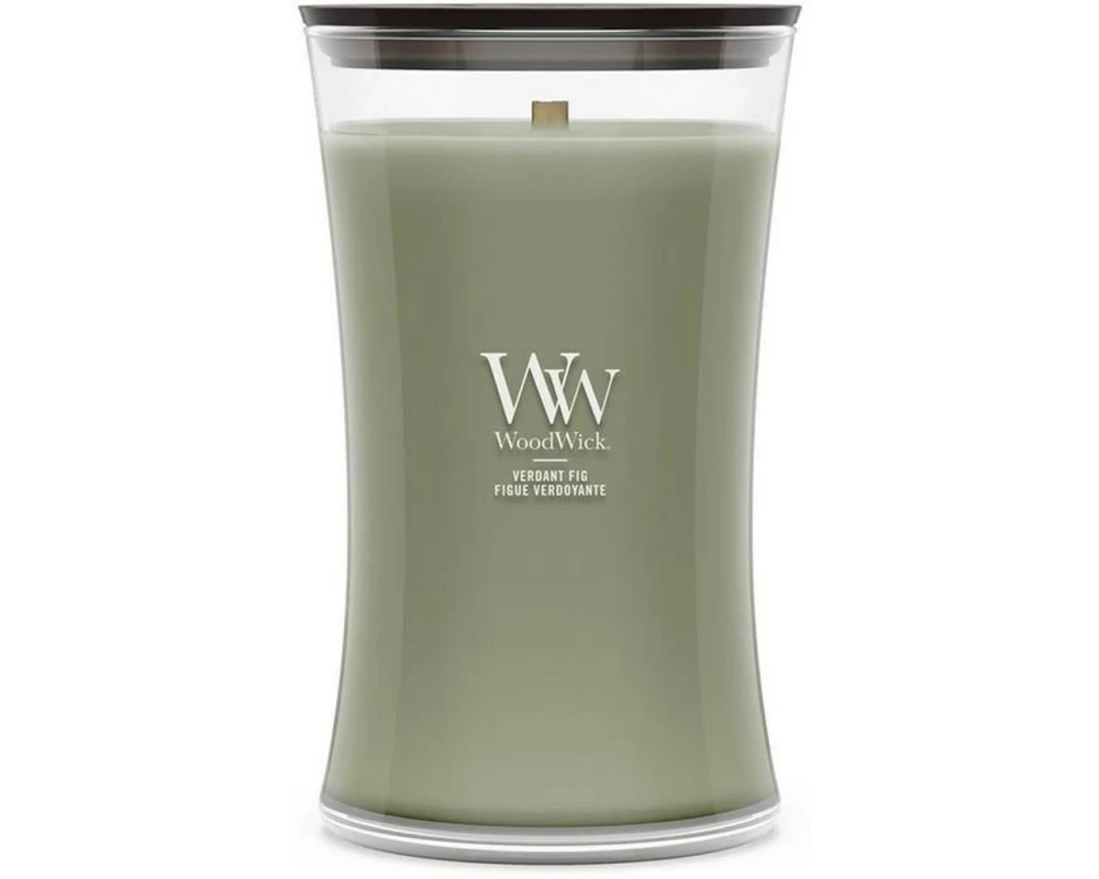 Woodwick Duftkerze Verdant Fig Large Jar