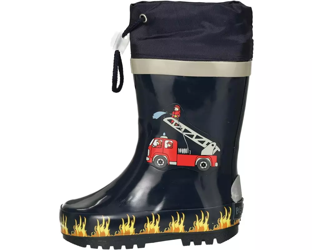 Playshoes Gummistiefel Feuerwehr Gr. 26/27, Marineblau