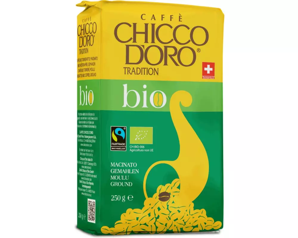 Chicco d'Oro Kaffee gemahlen Bio Max Havelaar 250 g