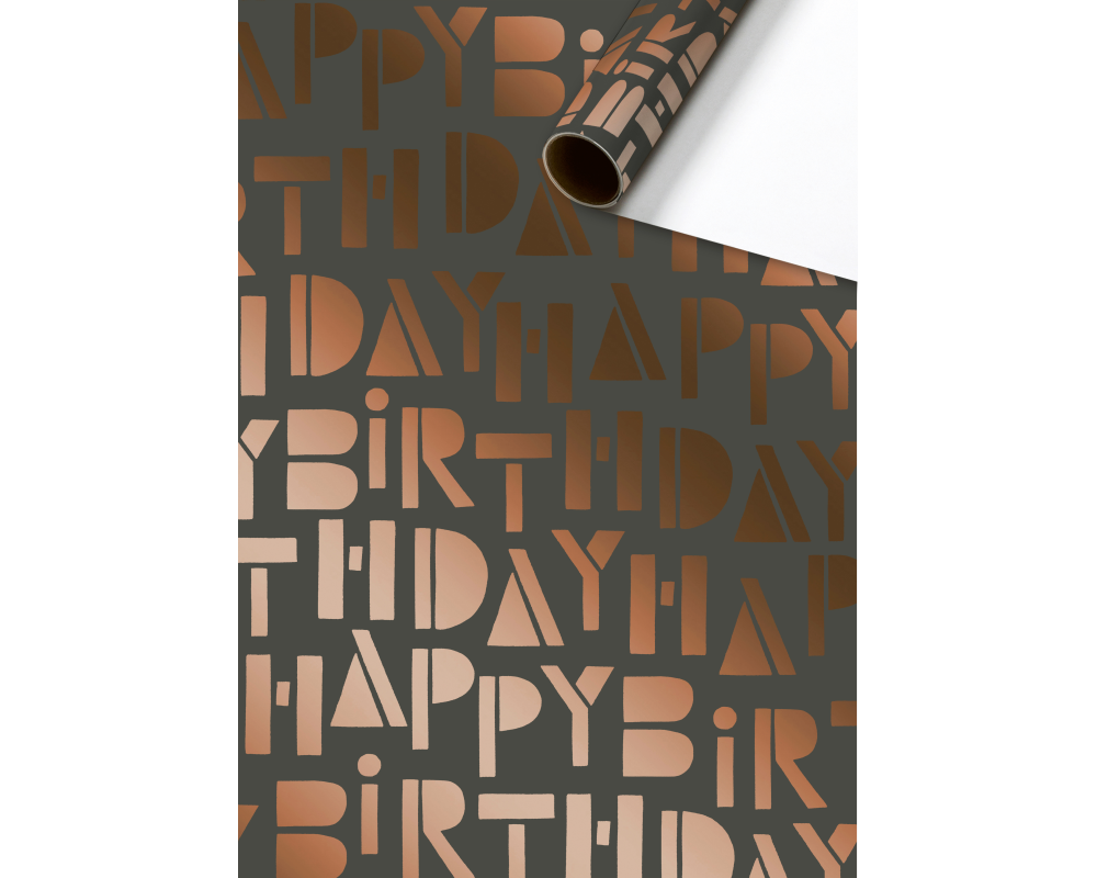 STEWO Geschenkpapier Vinci 2528533467 dunkel 70x150cm