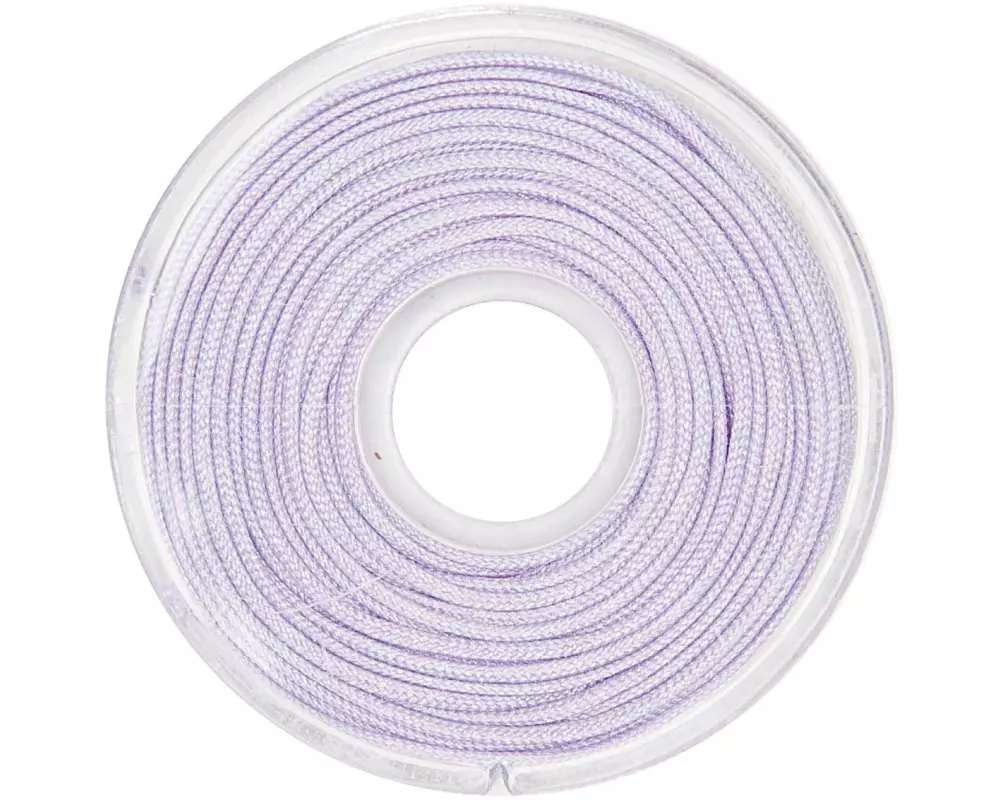 Rico Design Kordelband Makramee 1 mm x 10 m, Flieder