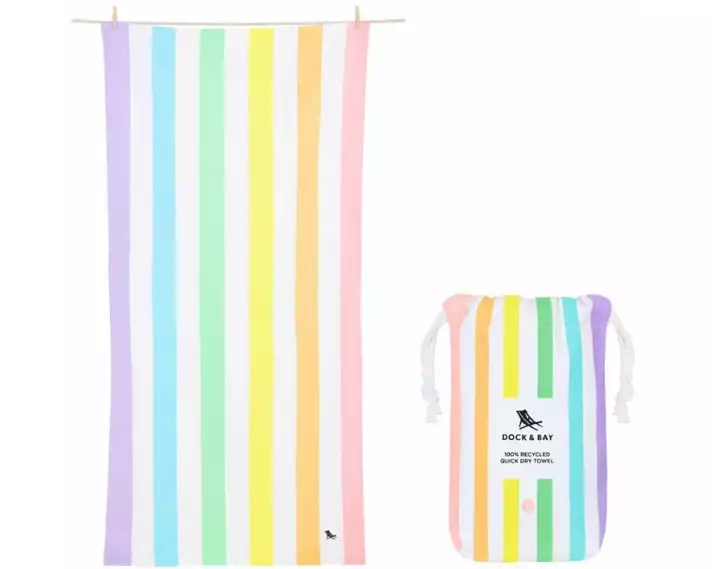 Dock & Bay Strandtuch Cabana L, Unicorn Waves