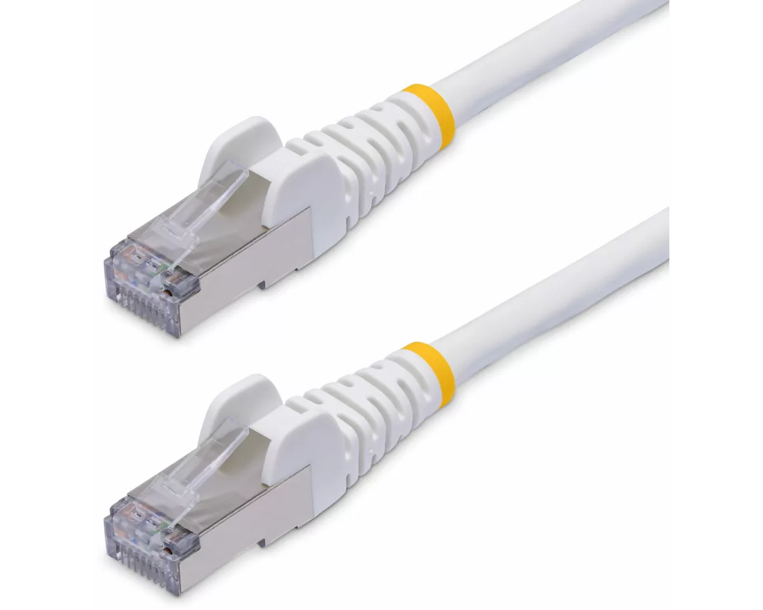 StarTech.com NLWH-2M-CAT8-PATCH Netzwerkkabel Weiß S/FTP (S-STP)