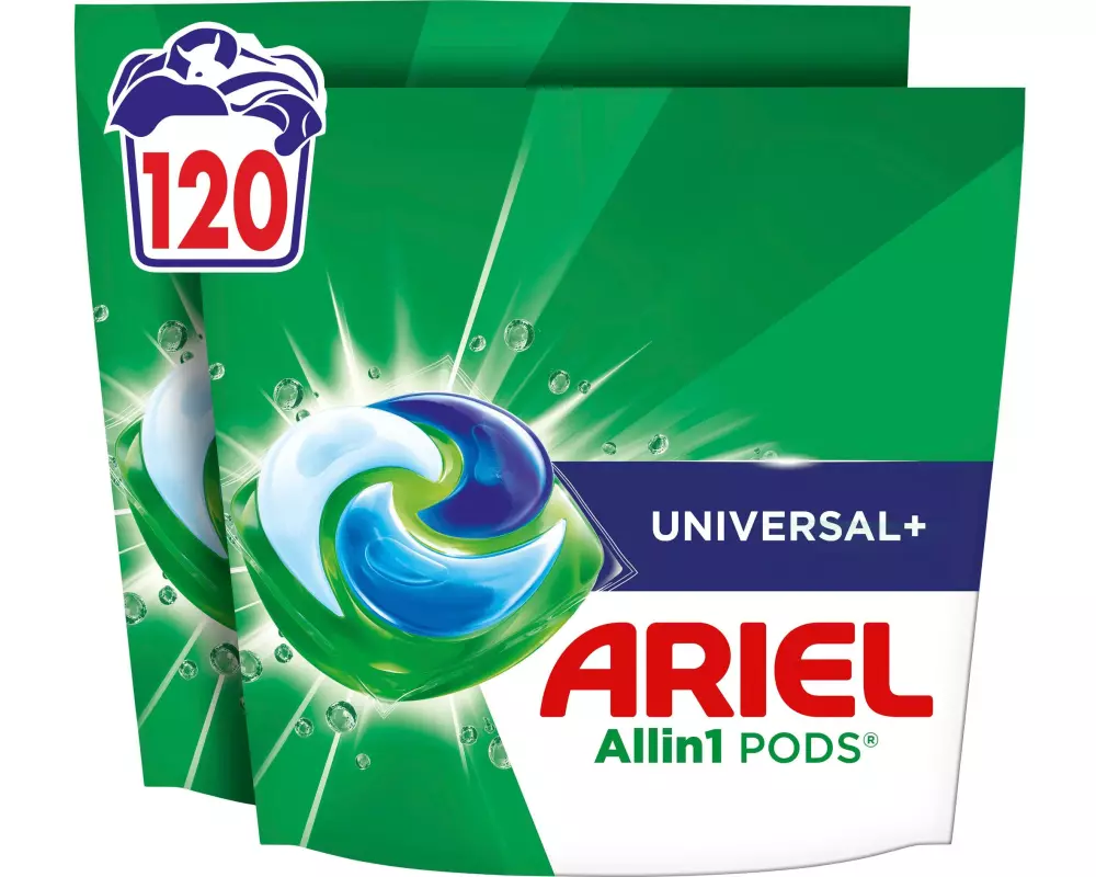 Ariel Universal+, Flüssigwaschmittelkapseln 120 Stück
