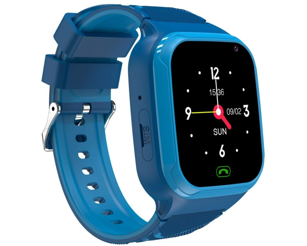 ZaZu Smart Watch Smartwatch Blau