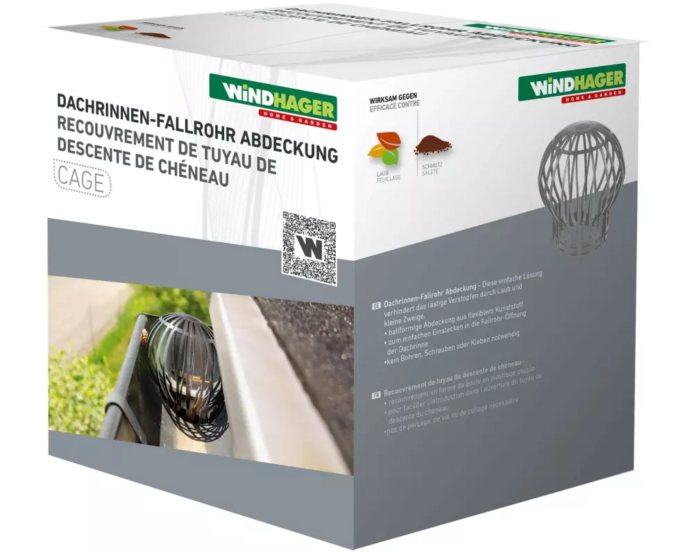 Windhager Dachrinnenschutz Cage