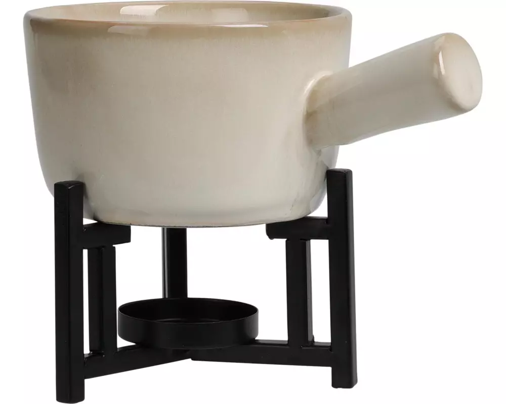 FURBER Käsefondue-Set 4 Teile, Beige