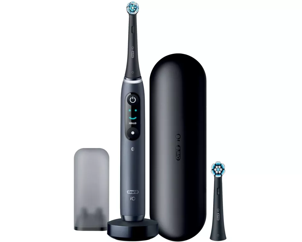 Oral-B Mikrovibrationszahnbürste iO Series 8N Black Onyx