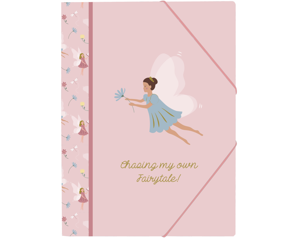 ANCOR Gummibandmappe A4 128598 B'Log Fairies Tale