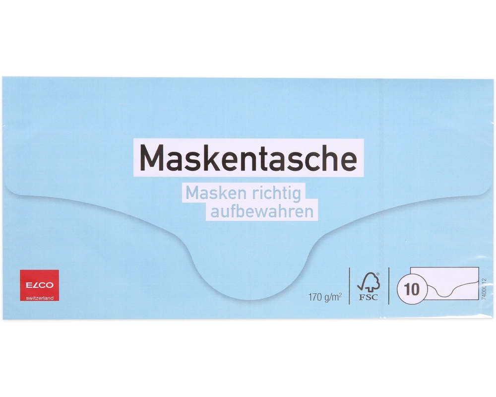 ELCO Couvert für Masken C5/6 74000.12 170g, weiss 10 Stück