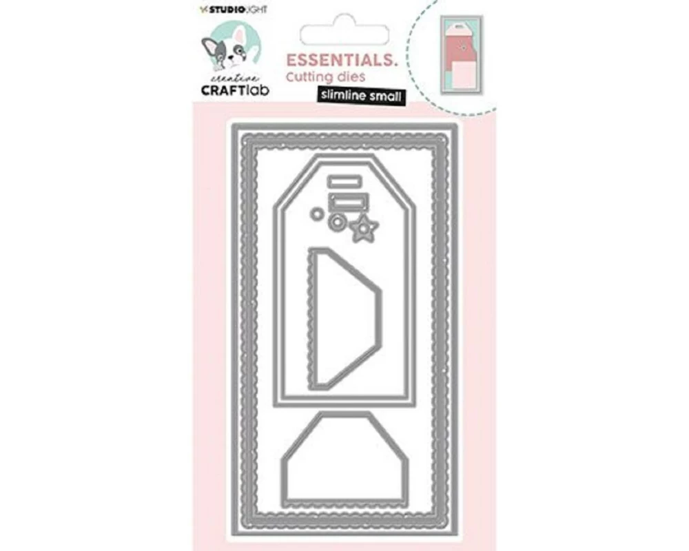 Studio Light Stanzschablone Slim Line 164x265x1 mm, 9 Stück