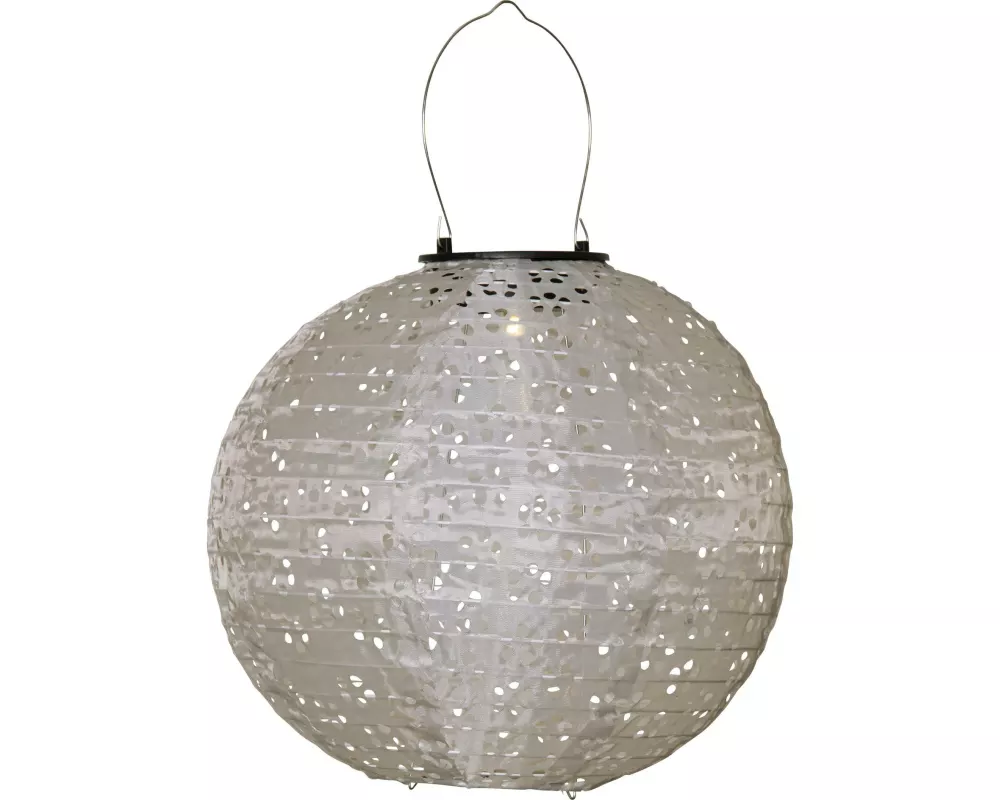 Star Trading Solar Decoration Festa Warmweiss,Beige