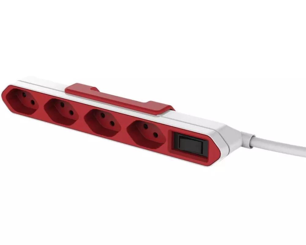 Allocacoc Steckdosenleiste PowerBar 4x T13