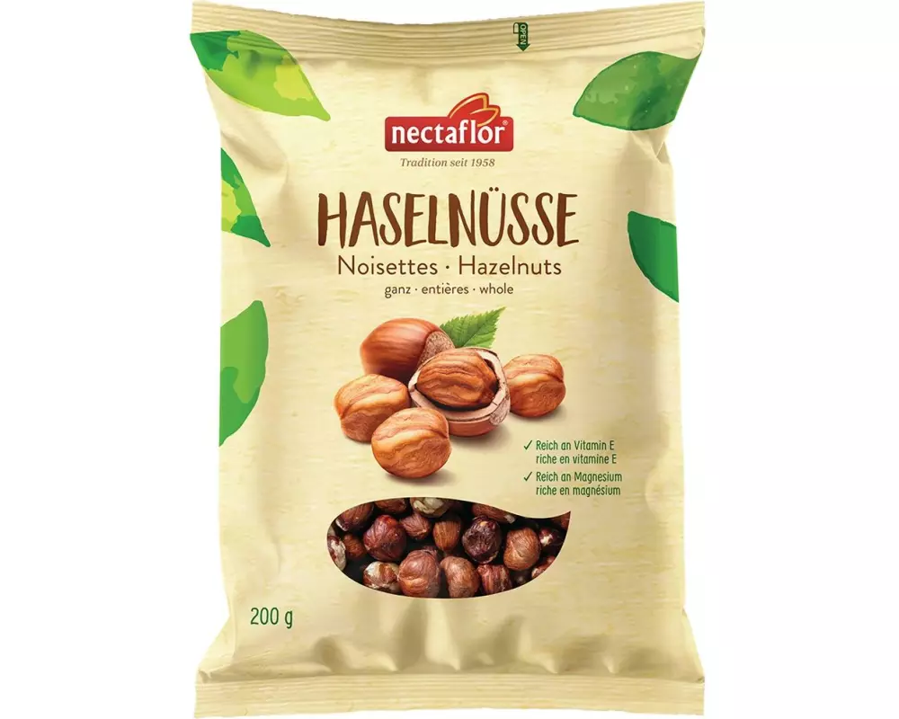 Nectaflor Haselnüsse ganz 200 g