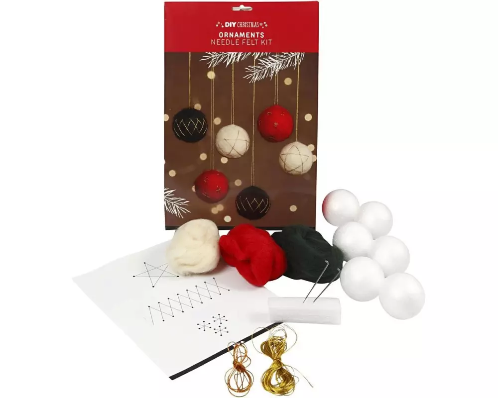 Creativ Company Weihnachtskugeln 6 Stück