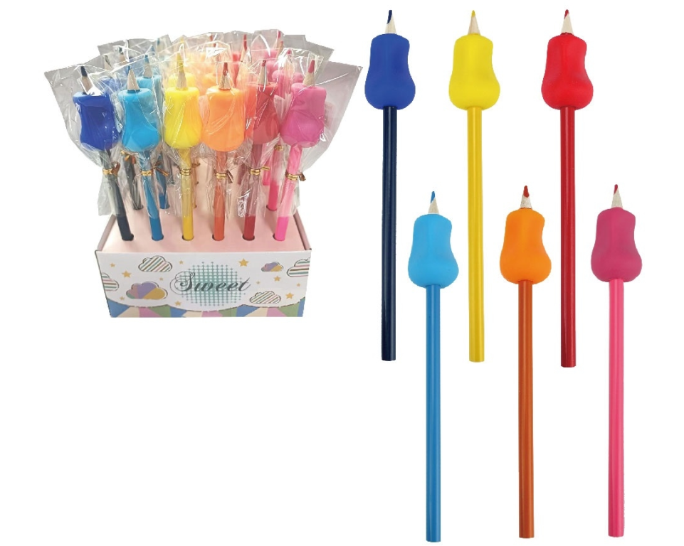 ROOST Farbstift mit Halter HPTS-130 6 assortiert