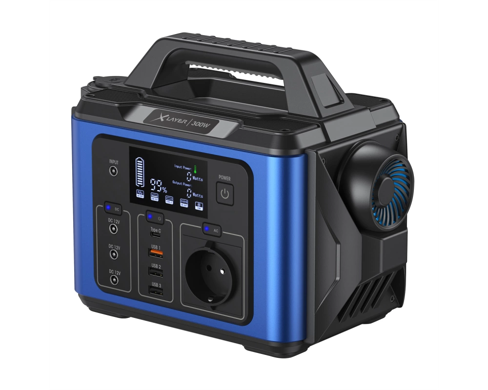 Xlayer Mobile Powerstation, 300W, 80.000 mAh, 296 Wh