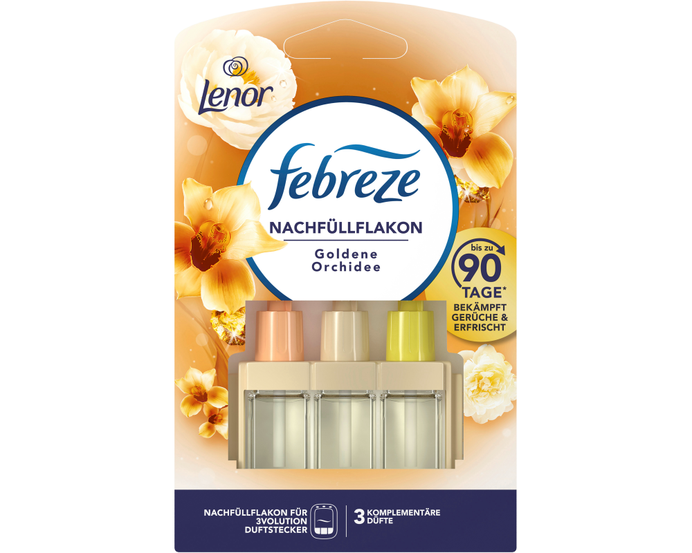 FEBREZE Duftstecker Gerät Refill 971889 Lenor Goldene Orchidee