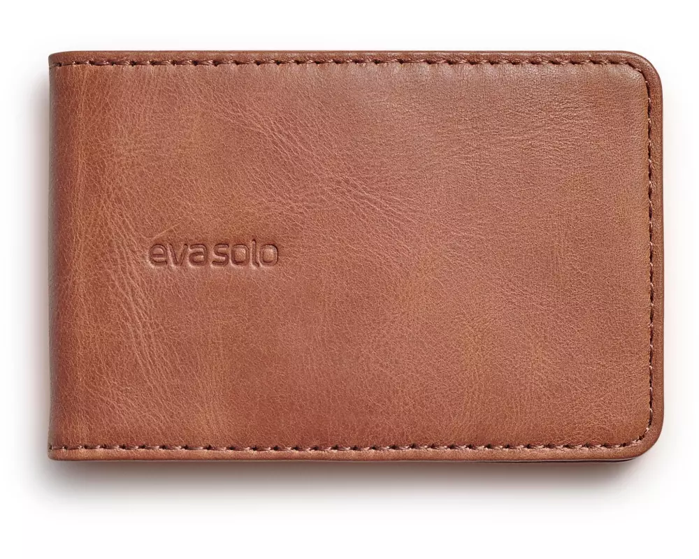 Eva Solo Portemonnaie für Karten aus Leder, Braun