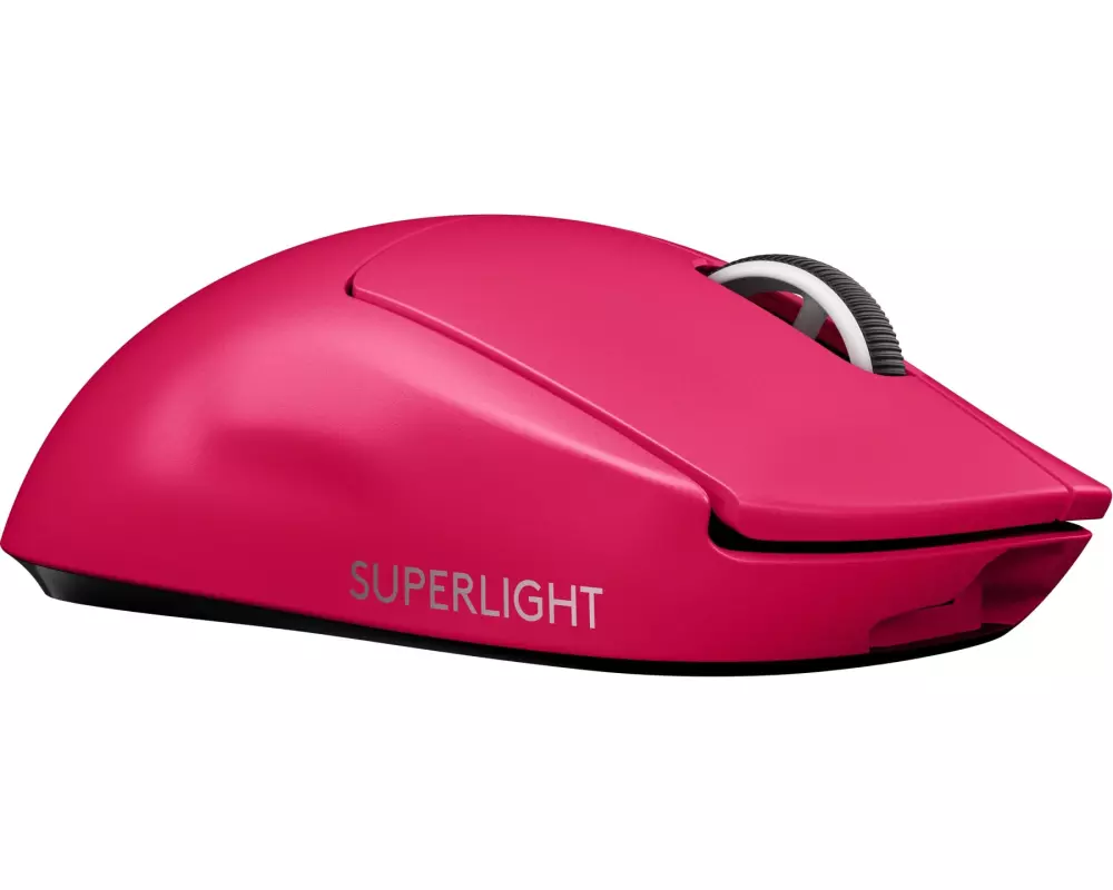 Logitech PRO X, SUPERLIGHT, Wireless, Gaming Mouse - MAGENTA - EER2