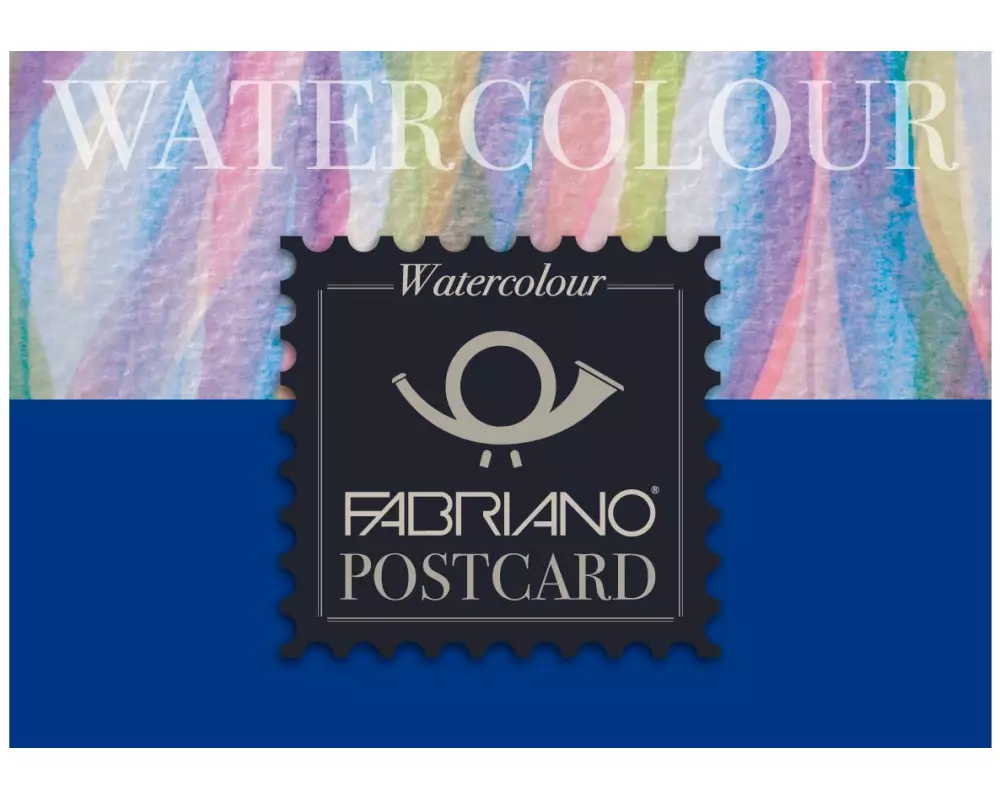 Fabriano Aquarellblock Postcard 10.5 x 14.8 cm, 20 Blatt