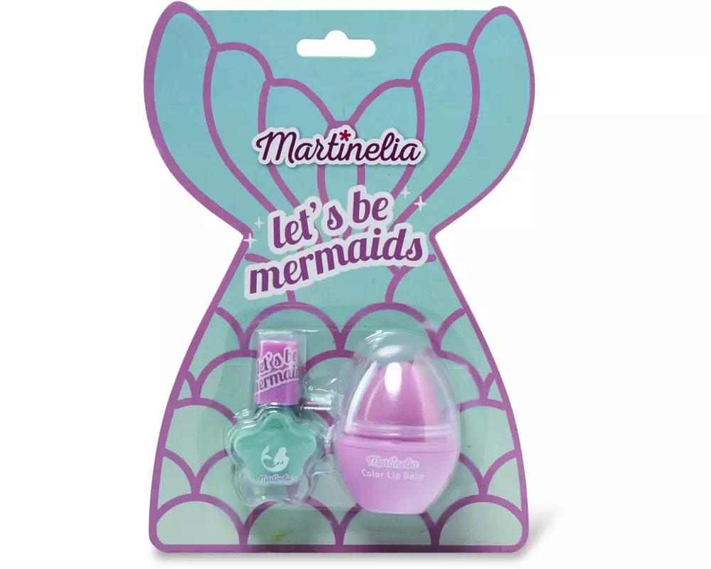 Martinelia Nagelset let's be mermaids: Nail & Lip Duo