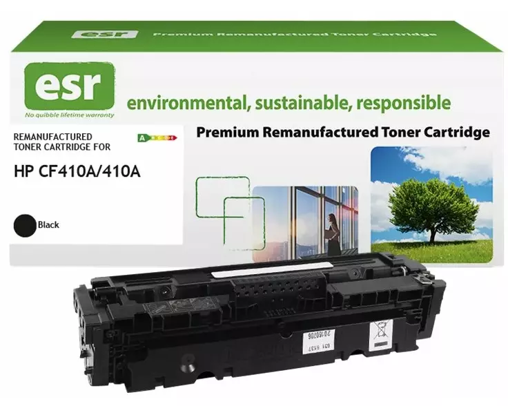 ESR Toner cartridge compatible with HP CF410A black remanufactured 2.300 pages