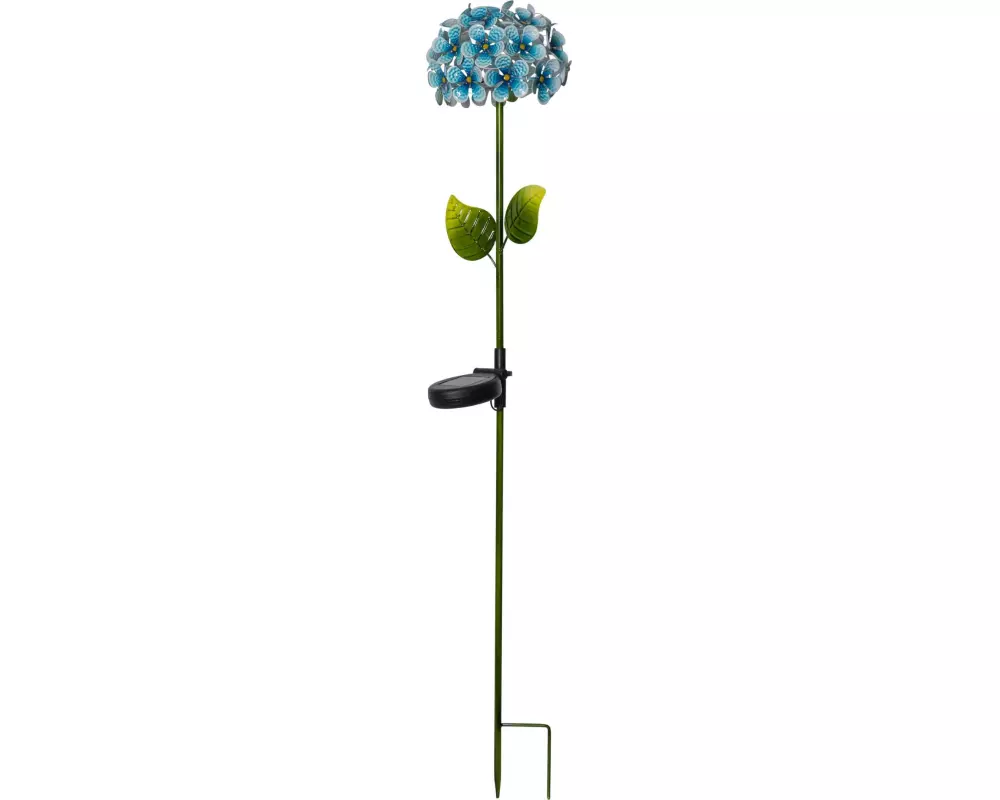 Star Trading Gartenlicht Solar Hortensia, Blau