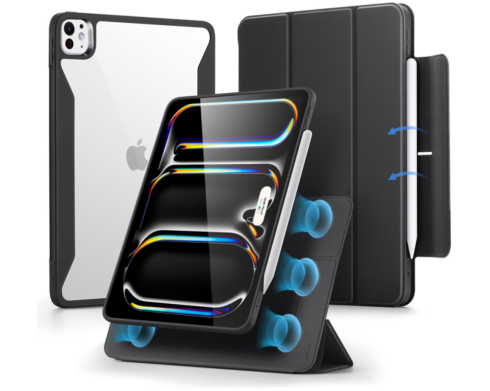 ESR Rebound Hybrid Case 360 1B1990103 iPad Pro 11 , 2024, Black