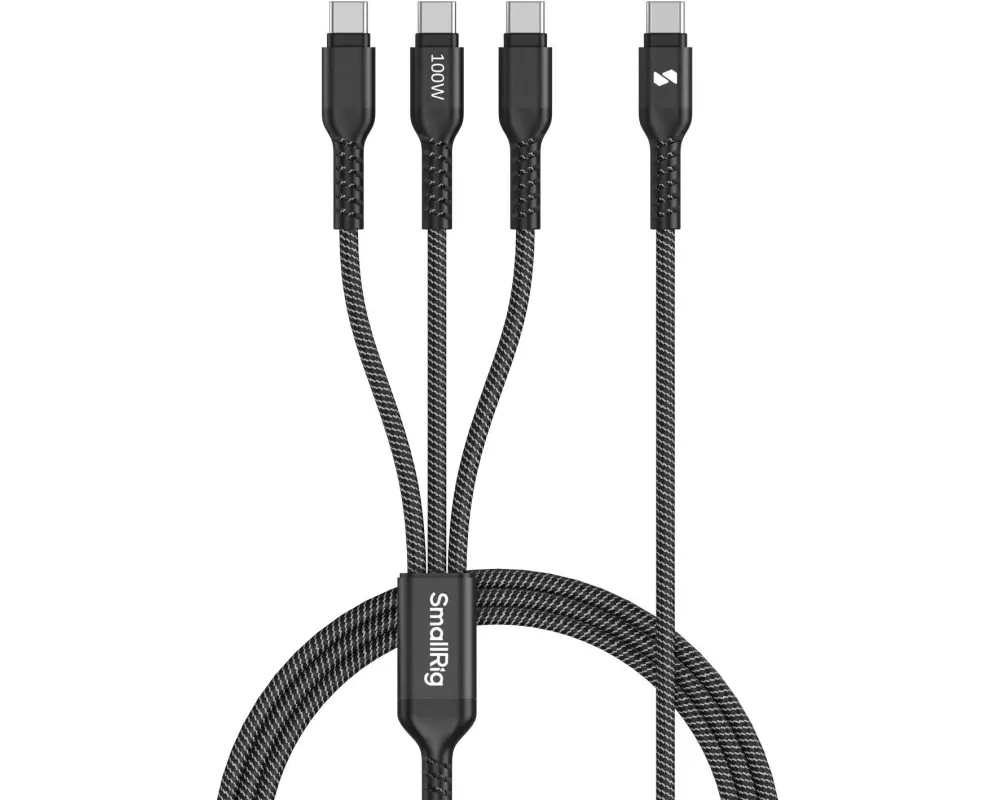 Smallrig Kabel 3-in-1 USB Type-C - USB Type-C, 1.2 m