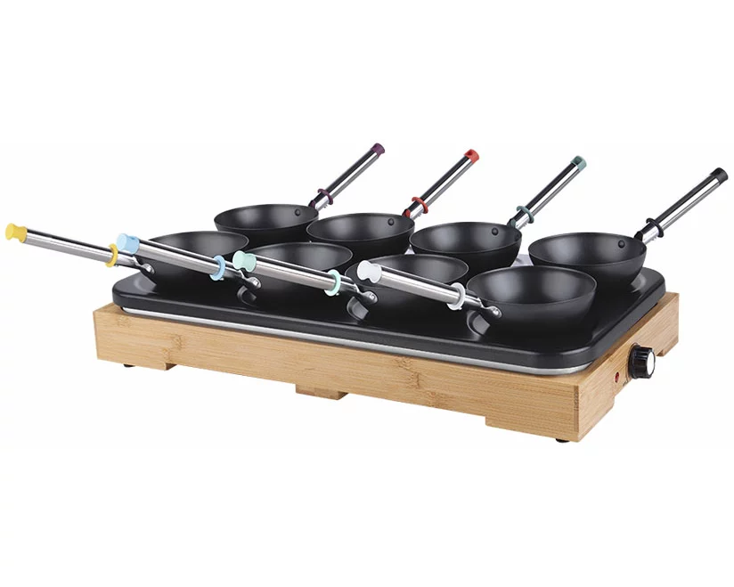 BergerLanz PM Partygrill 2in1 Wok & Crepes