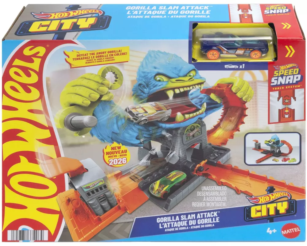 Hot Wheels City Gorilla Angriff