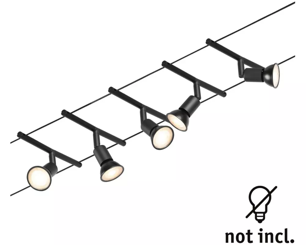 Paulmann CorDuo Seilsystem Salt Basisset GU5.3 max. 5 x 10 W