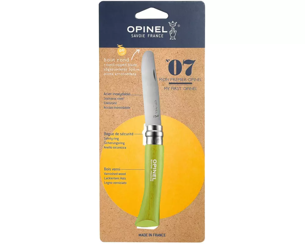 opinel Kindermesser N°07 Mon Premier Grün
