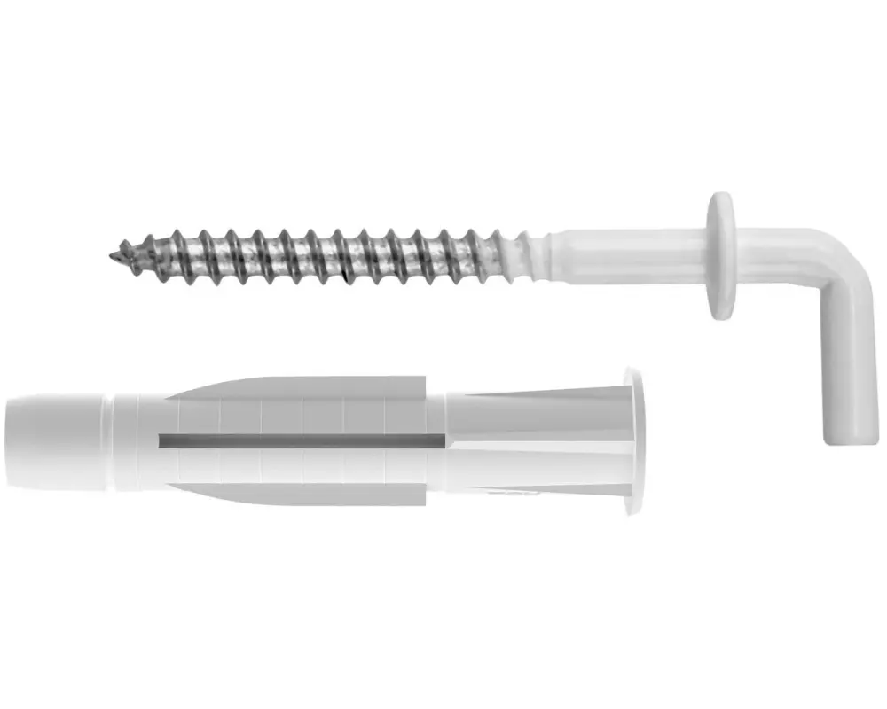 Tox-Dübel Hakendübel Pirat Will-L 8 x 51 mm 2 Stück
