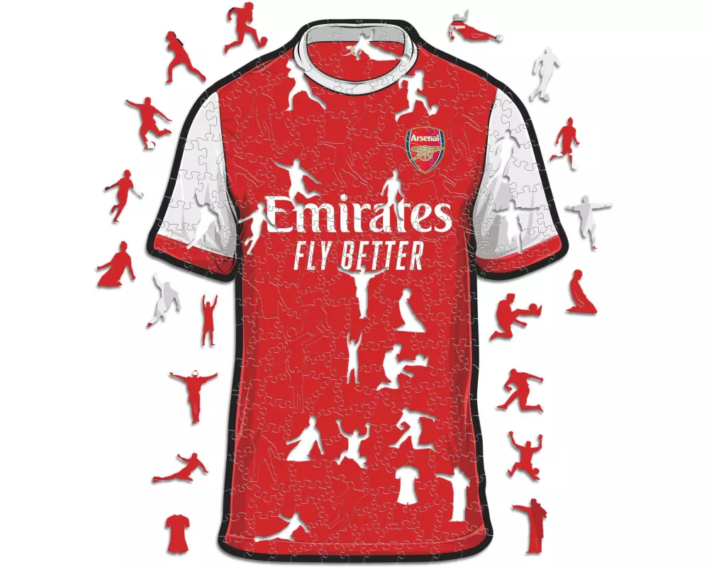 Iconic Puzzle Holz-Puzzle FC Arsenal – Trikot