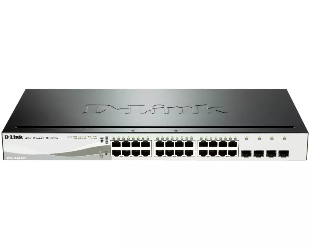 D-Link PoE Switch DGS-1210-24P 28 Port